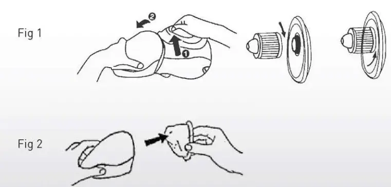 KENT Handy Vacuum Cleaner - Fig 1-2