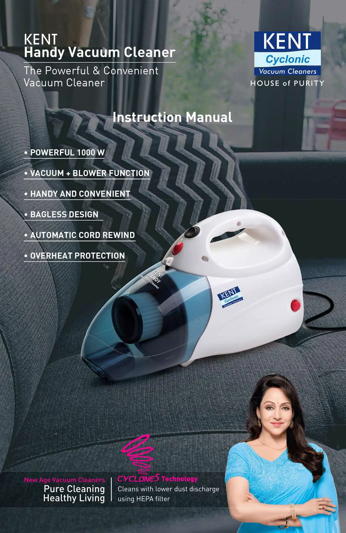 KENT Handy Vacuum Cleaner