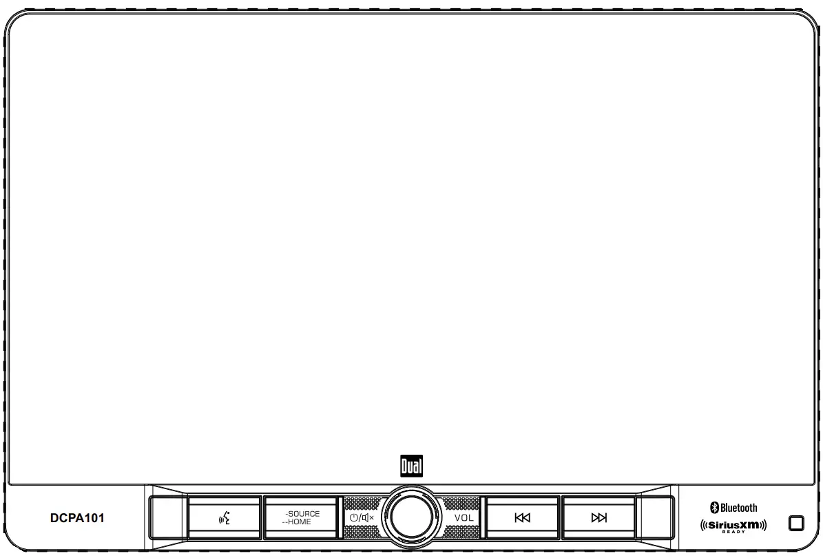DCPA101 10.1 Inch Media Receiver