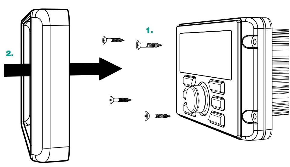 KICKER KMC3 Multi-Media Receiver fig 2