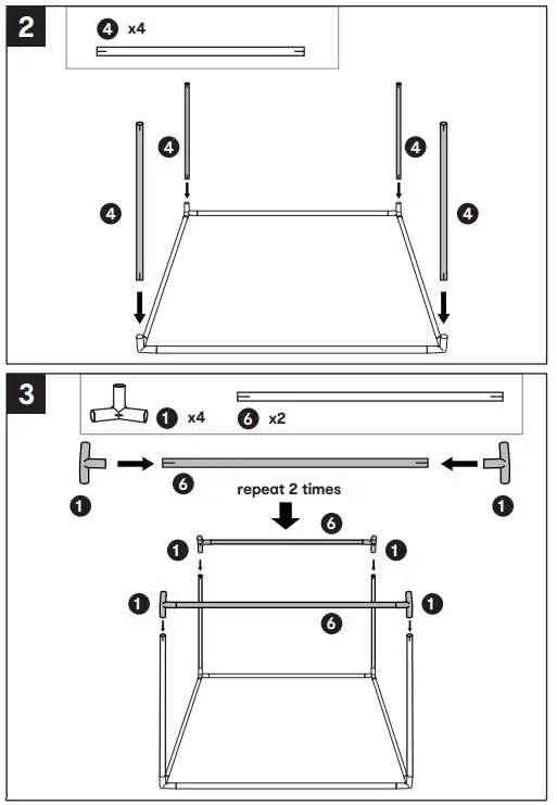 anko P 43170920 Indoor Wooden Play Tent - Figure 2