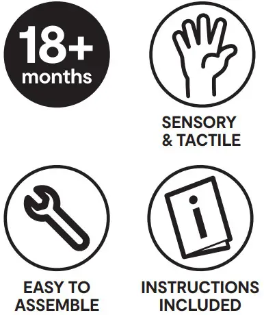 anko P 43170920 Indoor Wooden Play Tent - icon 1