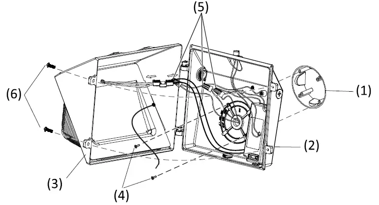 FEIT ELECTRIC S8.5CWPK Outdoor Commercial Wall Light 3
