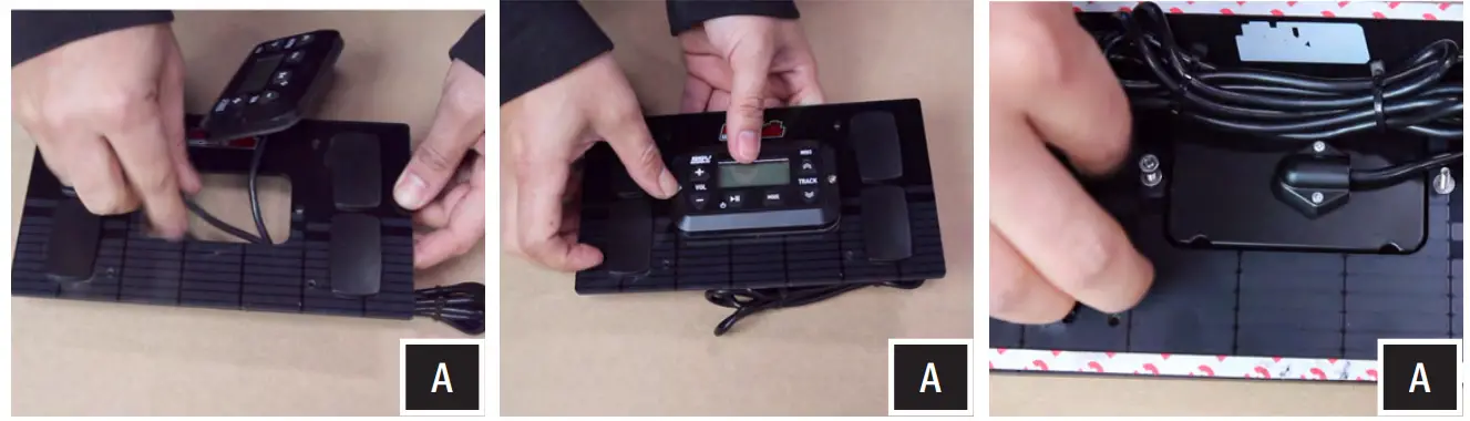 SSV WORKS RZ34 Q3K3 RZR 3 and RZR 4 Kicker 3 Speaker Audio Kit-fig62