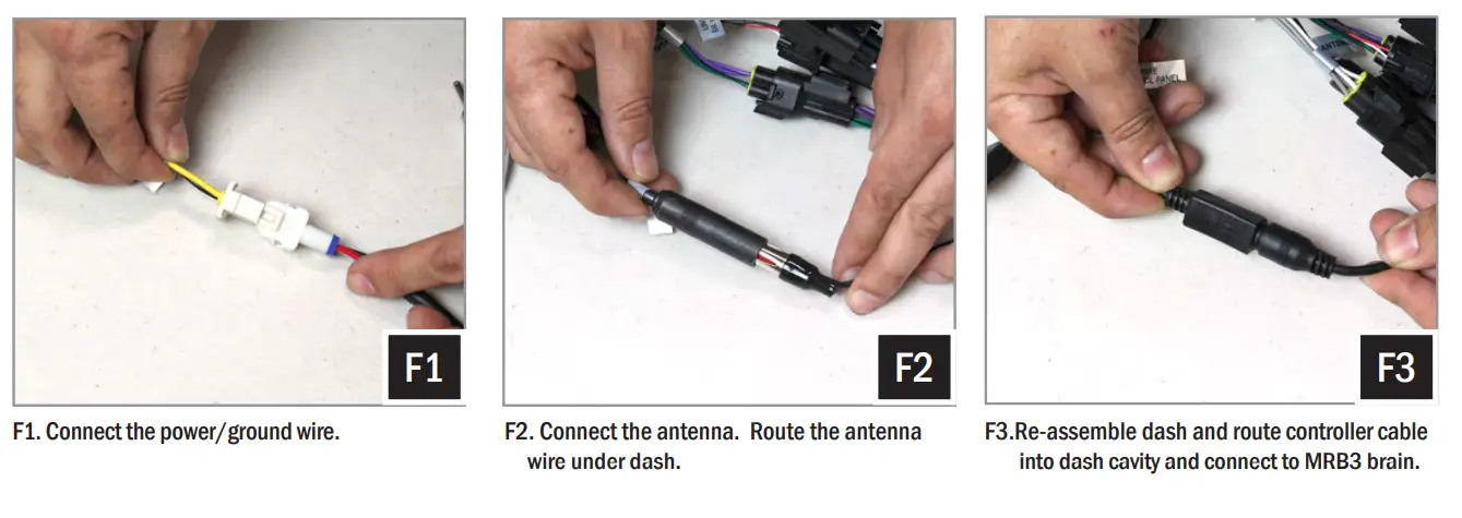 SSV WORKS RZ34 Q3K3 RZR 3 and RZR 4 Kicker 3 Speaker Audio Kit-fig70