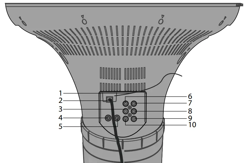 Singing Machine iSM1030BT Bluetooth Karaoke Pedestal-11