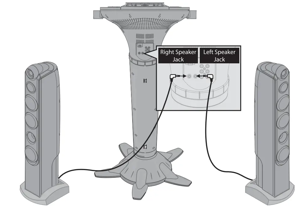 Singing Machine iSM1030BT Bluetooth Karaoke Pedestal-16
