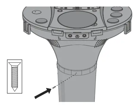 Singing Machine iSM1030BT Bluetooth Karaoke Pedestal-7