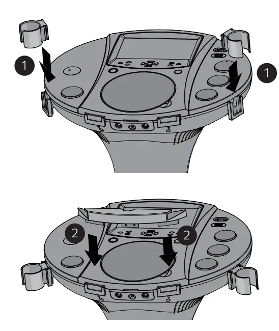 Singing Machine iSM1030BT Bluetooth Karaoke Pedestal-9
