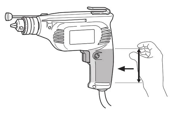HiKOKI D6SH 6mm Hand Drill fig2