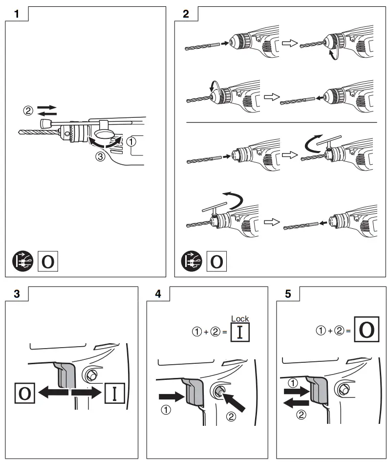 HiKOKI D6SH 6mm Hand Drill fig3