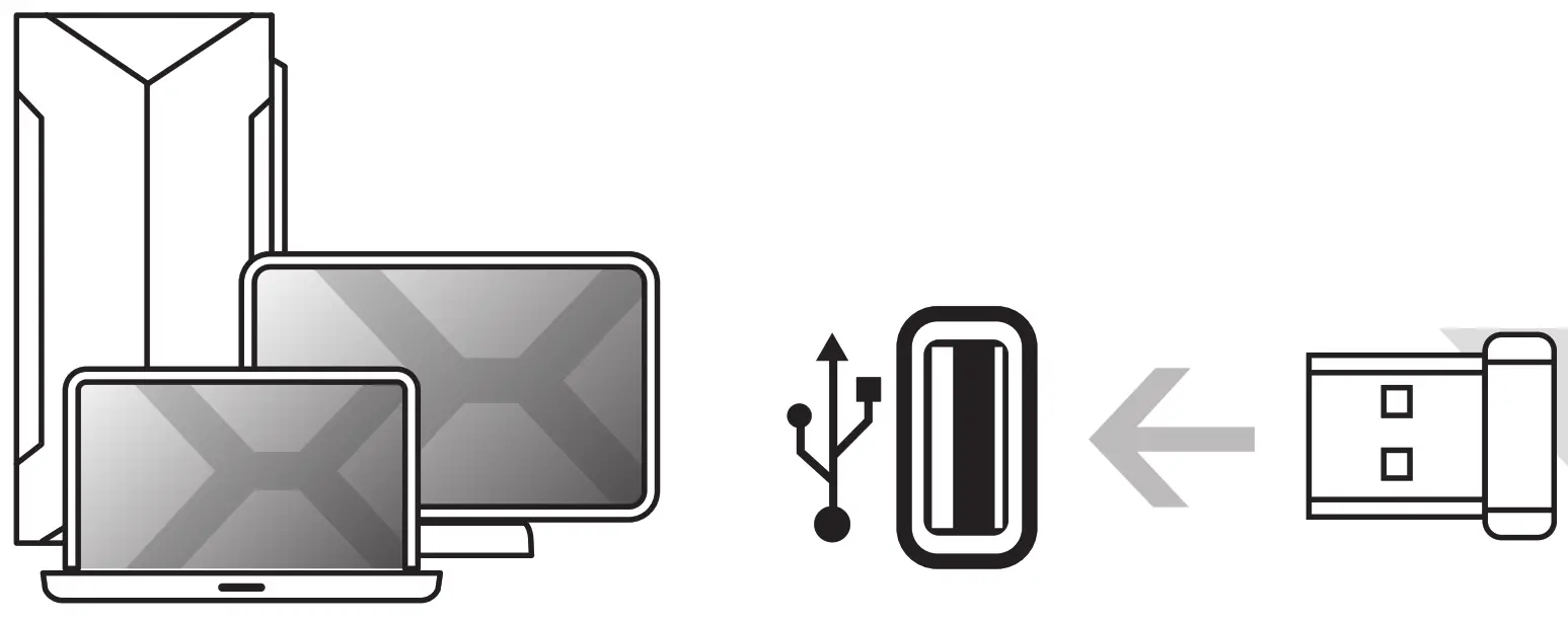 KRUX KXO-8400 2.4 GHz Office Wireless Set