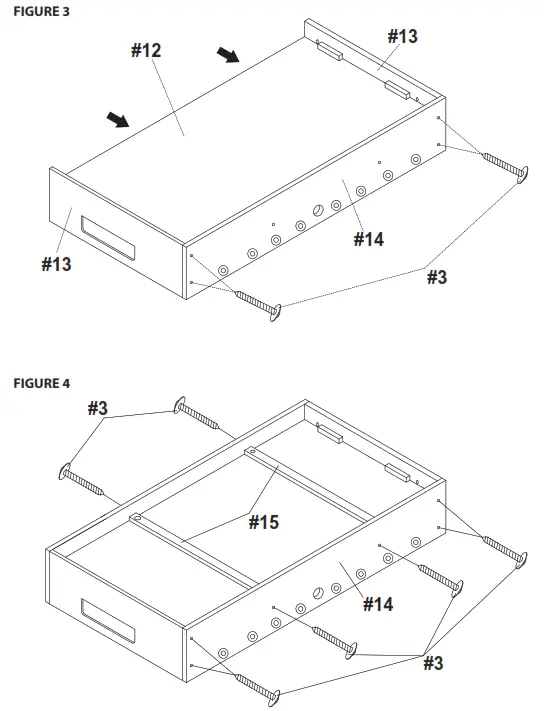 SereneLife SLMTGTFD81B 48 Inch 5 in 1 Foldable Multi-Function Game Table - 4