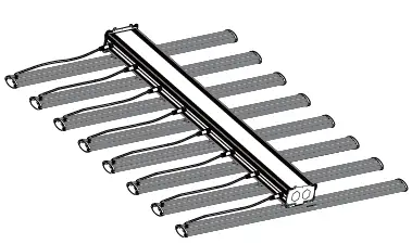 ILUMINAR iLogic8 UV+Far Red 30W 120-277V LED Fixture-3