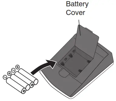 INSTALLING BATTERIES