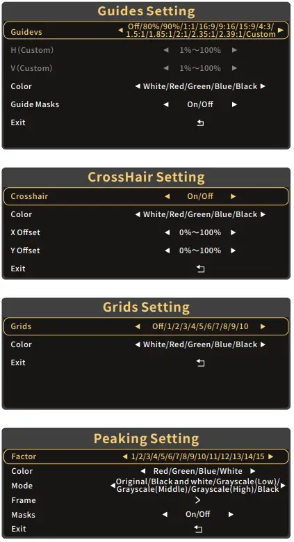 PORTKEYS LEYE SDI 3G-SDI and HDMI 2.4 Inch LCD Electronic Viewfinder-fig10