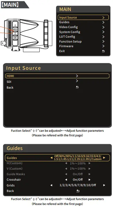 PORTKEYS LEYE SDI 3G-SDI and HDMI 2.4 Inch LCD Electronic Viewfinder-fig3