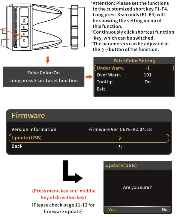 PORTKEYS LEYE SDI 3G-SDI and HDMI 2.4 Inch LCD Electronic Viewfinder-fig9