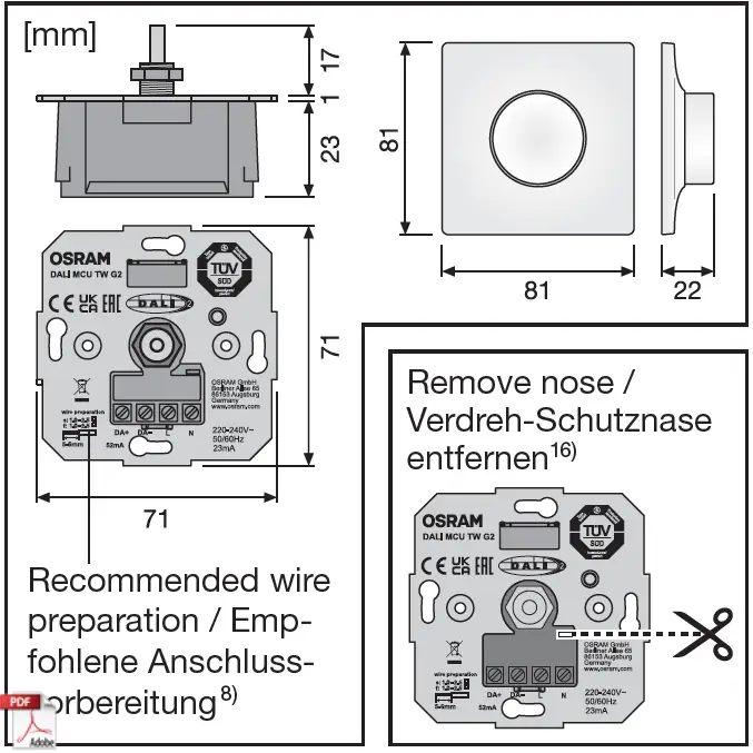 OSRAM DALI MCU TW G2 Control Unit 01