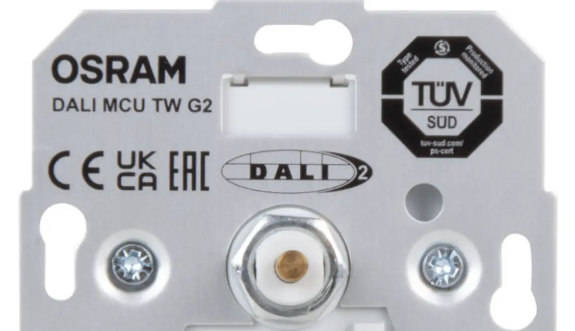 Osram Dali Mcu Tw G2 Control Unit Instruction Manual