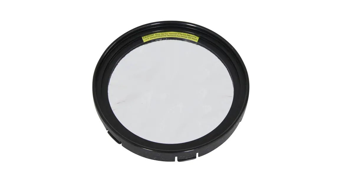 Omegon Solar Lens Filter Instruction Manual Omegon Solar Lens Filter Instruction Manual