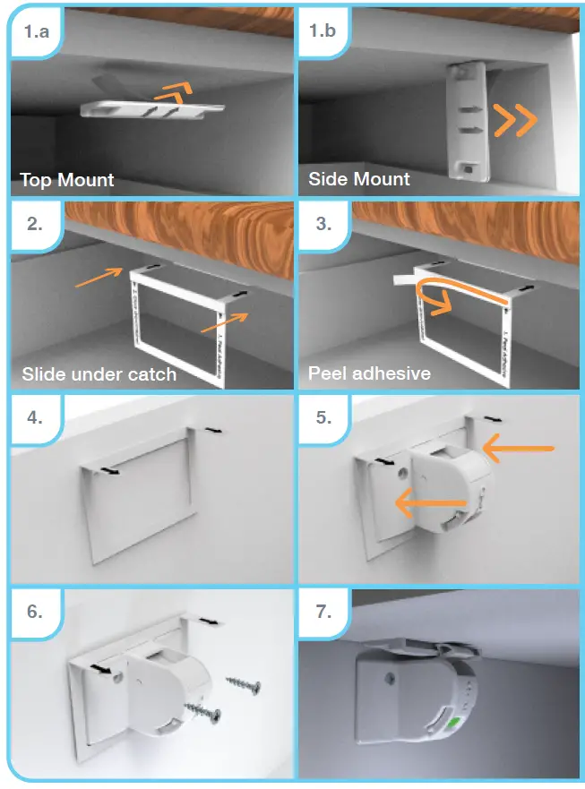 Perma Child-Safety 2794-8x-Magnetic-Locks-with-Key-fig- (1)