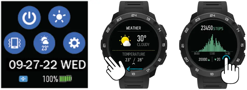 iTOUCH 500229B-51-G02 EXPLORER 3 Smartwatch A06