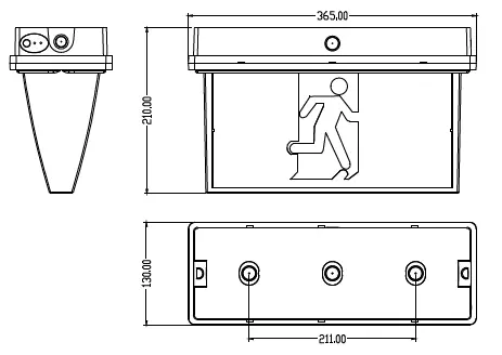 HANECO-ESODO-IP65-Emergency-Exit-Signs-FIG-3