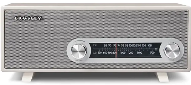 Crosley CR3022A-WH Ranchero Retro AM-FM Tabletop Radio