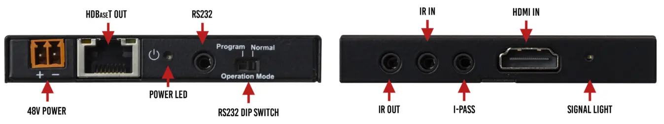 AVPro edge AC-EX70-UHD-KIT Ultra Slim 4K HDMI via HDBaseT 70 Meter Extender - 2