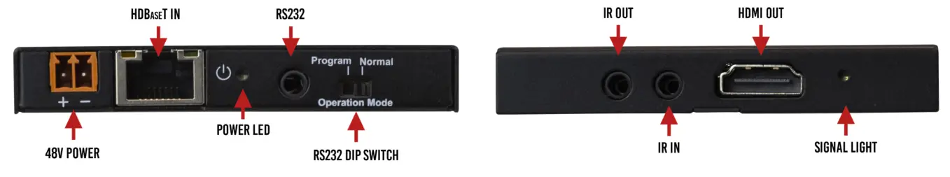 AVPro edge AC-EX70-UHD-KIT Ultra Slim 4K HDMI via HDBaseT 70 Meter Extender - 3