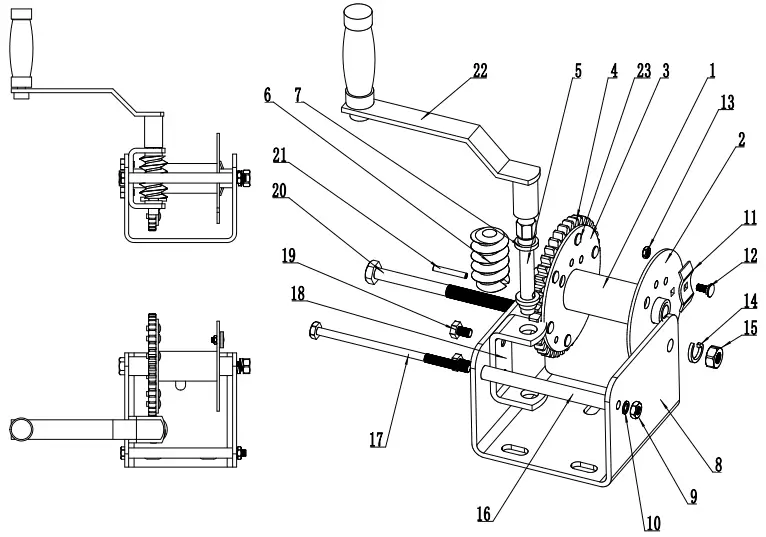 Parts List and Diagram