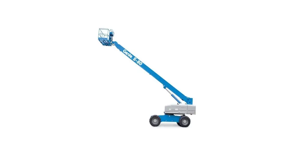 Genie S-80 Xc Telescopic Boom Lift User Manual