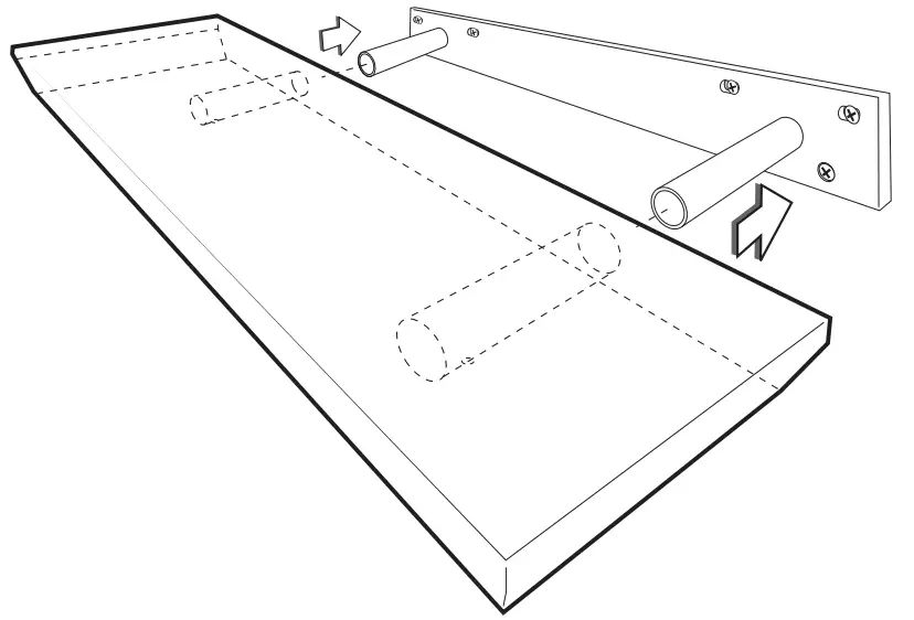 Hymaninc 9602040E Floating Shelf - figure 2
