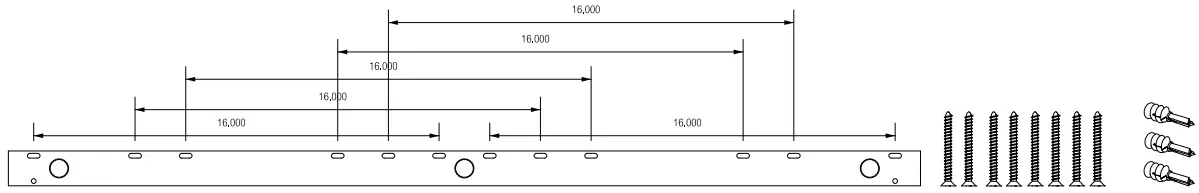 Hymaninc 9602040E Floating Shelf - figure 8