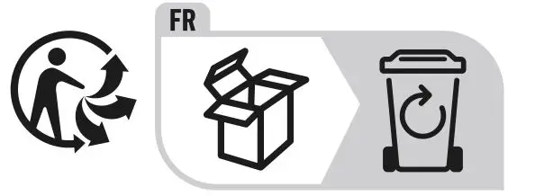 PARKSIDE 405829 Cordless Led Work Light 12V - Disposal