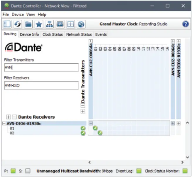 SONIFEX AVN DIO06 7 8 Series DIO Audiophile Dante Interfaces - fig 7