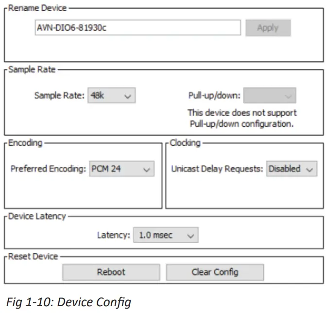 SONIFEX AVN DIO06 7 8 Series DIO Audiophile Dante Interfaces - fig 9