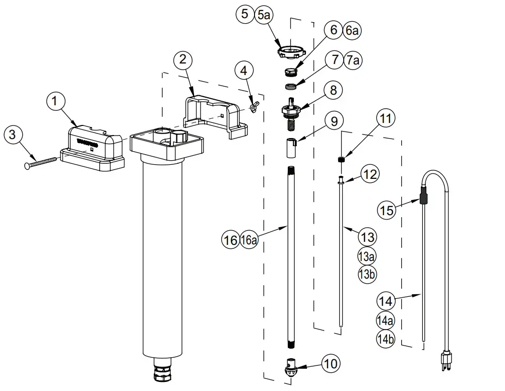 WOODFORD RK-TL-4H Freezeless Sanitary Water Connector - Figure 2