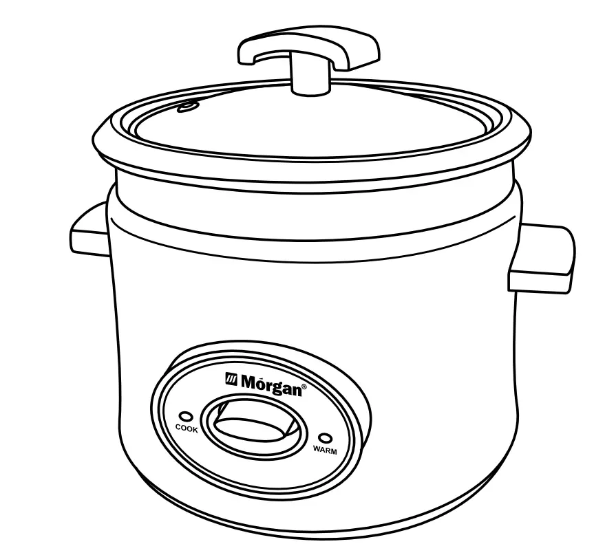 Morgan MRC-TC06NC Rice Cooker