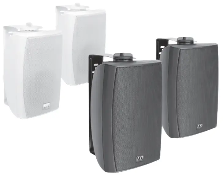 LD SYSTEMS LDCWMS42W Contractor Series 2 Way Wall Loudspeakers