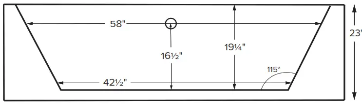 MTI Baths 83A Metro 1 Sculpted Finish - 2