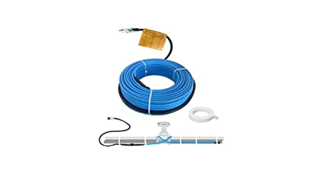 Warmall Jhsf-3-1 Pre-assembled Self-regulating Heating Cable With Build-in Thermostat Instruction Manual