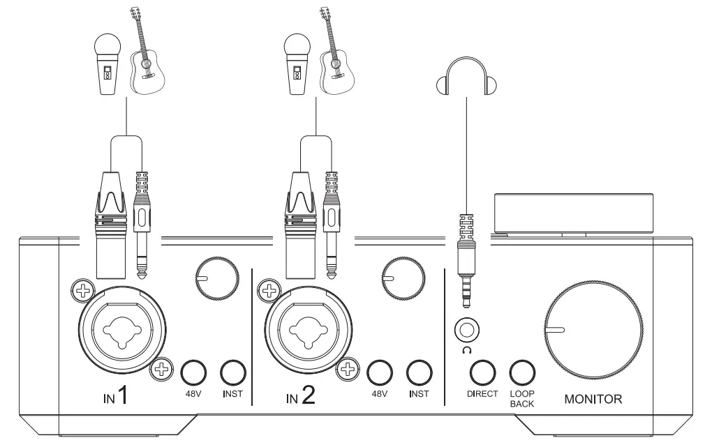 COMICA LinkFlex AD5 Feature Packed Audio Interface - Fig 9