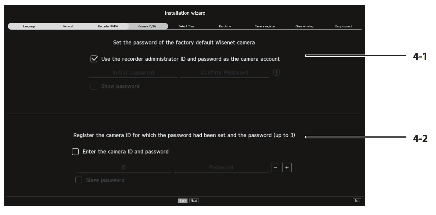 Installation Wizard Setup