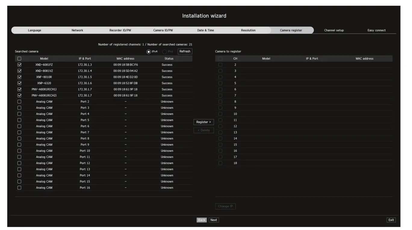 Installation Wizard Setup
