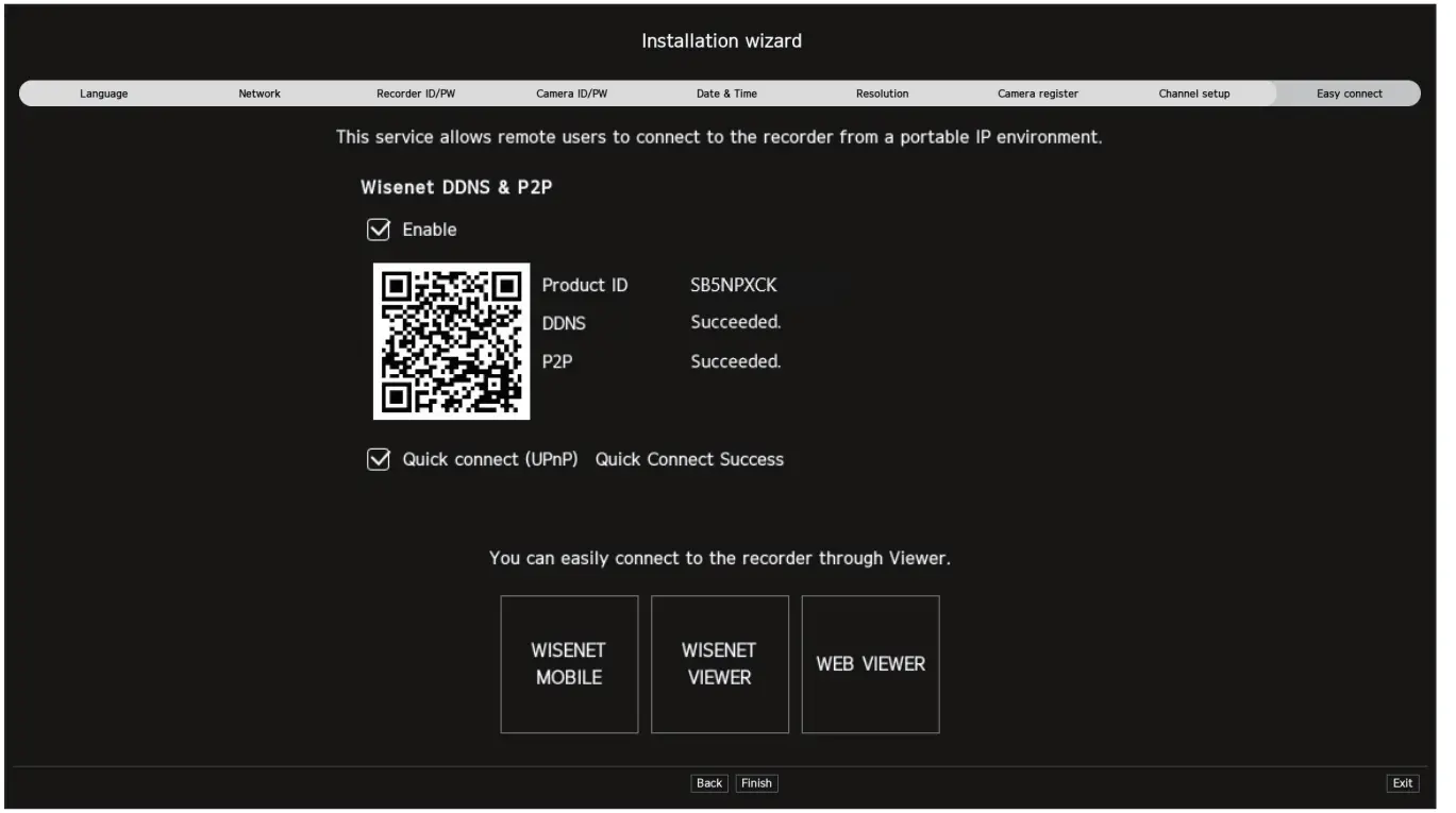 Installation Wizard Setup