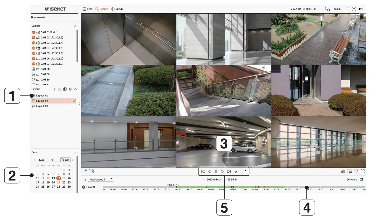 Set up and Run the Layout