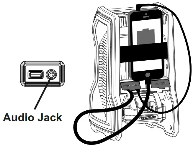 HERCULES HH107B 20V120V Dual Power Bluetooth Radio Speaker - Connecting Audio