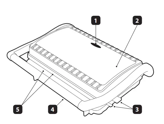 IDEAL IK1701 Contact Electric Grill - DESCRIPTION